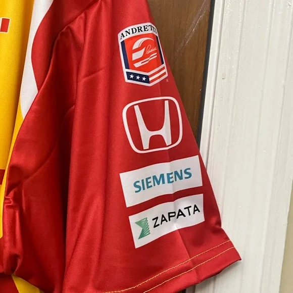 🆕 Indy Car Official Racing Jersey DHL Racing Team Jersey NWT - Picture 6 of 12